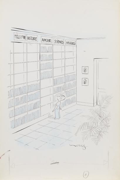 Henri MOREZ (1922-2017)

La bibliothèque

Encre...