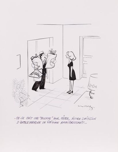 Henri MOREZ (1922-2017)

- On se fait une...