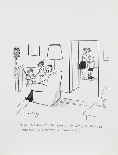 Henri MOREZ (1922-2017)

- Ne me dérangez...