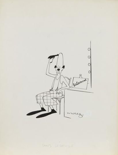 Henri MOREZ (1922-2017)

Sans légende (testament)

Encre...