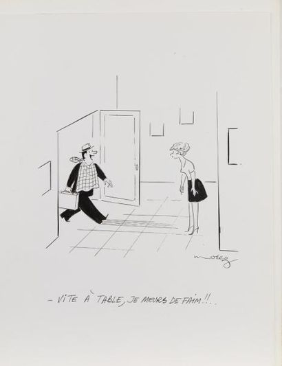 Henri MOREZ (1922-2017)

- Vite à table,...
