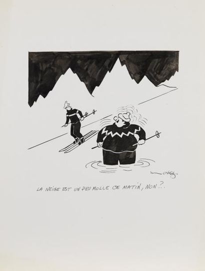 Henri MOREZ (1922-2017)

La neige est un...