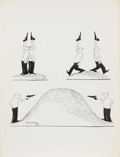 Henri MOREZ (1922-2017)

Le duel

Encre noire,...
