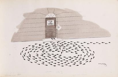 Henri MOREZ (1922-2017)

Club des timides

Encre...