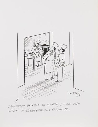 Henri MOREZ (1922-2017)

Drôlement bizarre...