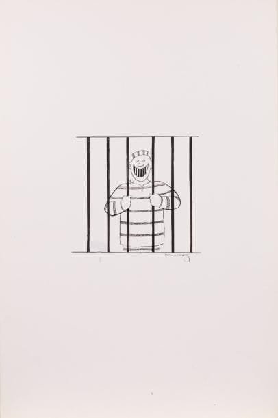 Henri MOREZ (1922-2017)

Le sourire du prisonnier

Encre...