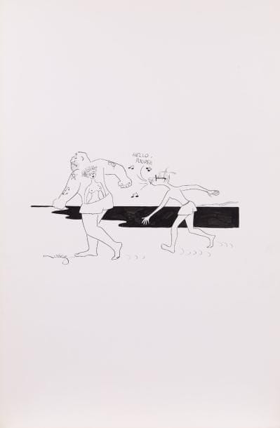 Henri MOREZ (1922-2017)

Hello poupée 

Encre...