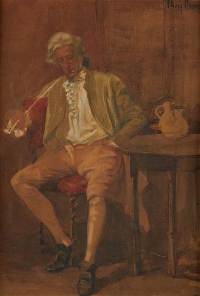 ECOLE ANGLAISE DU XIXe SIÈCLE
Gentilhomme...