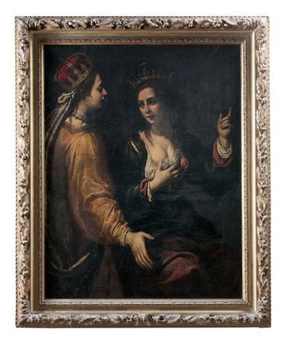 Francesco LUPICINI (1590-1656)
Sainte Catherine...