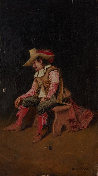 Enrique ATALAYA (1841-1914)
Le mousquetaire...