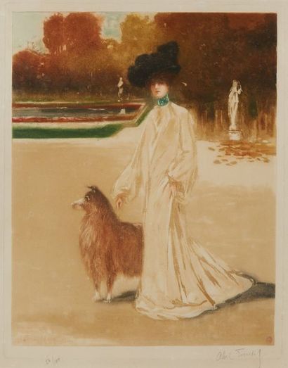 Louis ABEL-TRUCHET (1857-1918)
Elégante au...