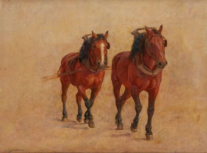 John-Lewis SHONBORN (1852-1931)
Chevaux de...