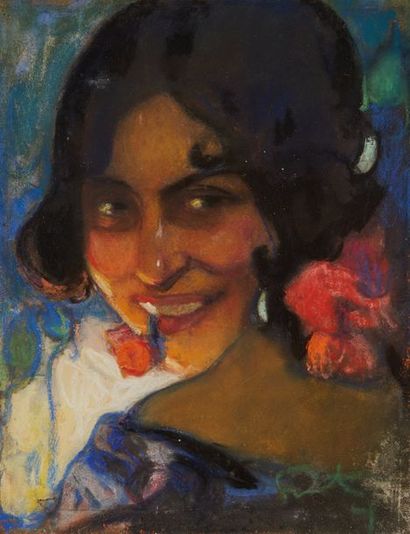 Louis FORTUNEY (1875-1951)
Gitane de Cadix...