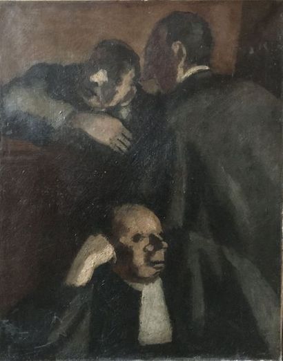 École française du début du XXe siècle
L'audience...