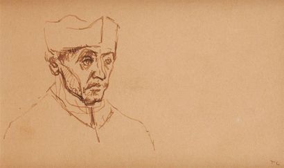 PIERRE TAL COAT (1905-1985)
L'Evêque Encre...