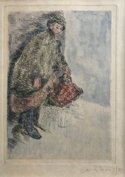 James Ensor (1860-1949)
Pêcheur d'Ostende,...