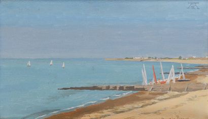 Augustin ROUART (1907-1997)
Ecole de voiles,...