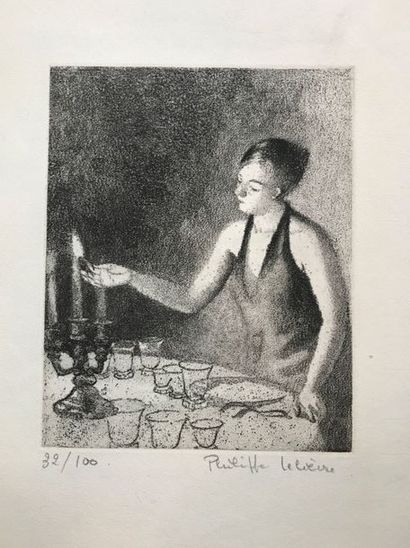 Menu du diner du vendredi 14 février 1969...