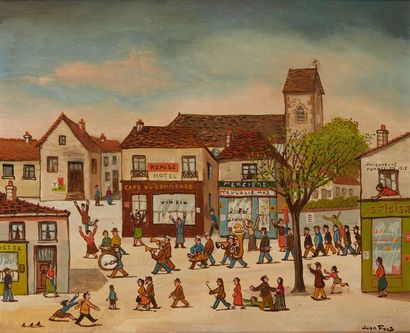 Jean FOUS (1901-1971)
Le 11 Novembre
Huile...