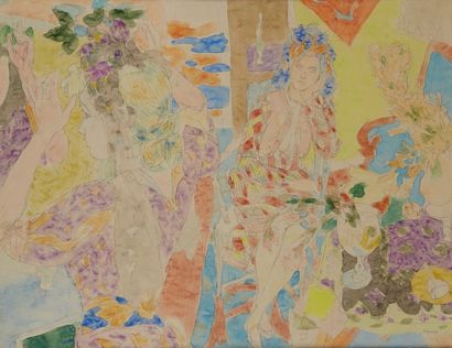 Raymond LEGUEULT (1878-1971)
Femmes dans...