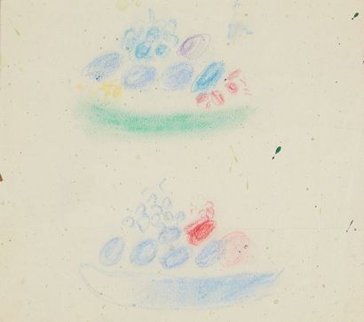 Marc CHAGALL (1887-1985)
Trois esquisses...
