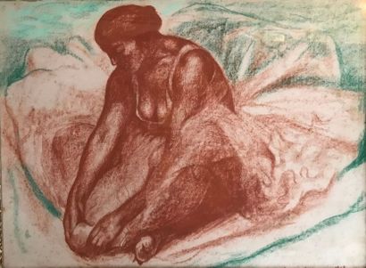 Georges DORIGNAC (1879-1925)
Femme assise...