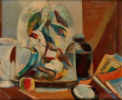 Lucy CRESPIN (XXe siècle)
Nature morte aux...