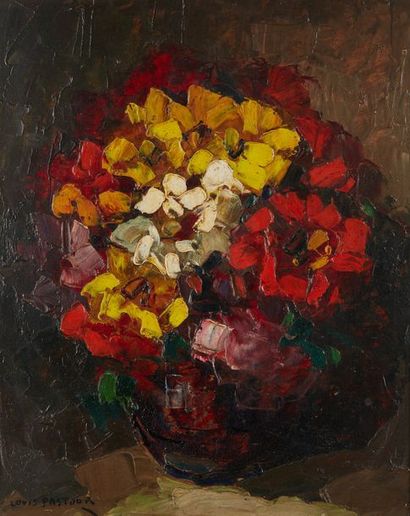 Louis PASTOUR (1876-1948)
Vase de fleurs
Huile...
