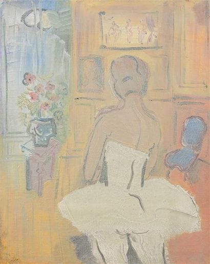 École du XXe siècle
Ballerine de dos
Huile...