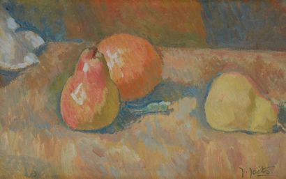 Jules JOETS (1884-1954)
Nature morte orange...