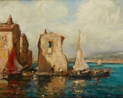 Mério AMEGLIO (1897-1970)
Martigues
Huile...