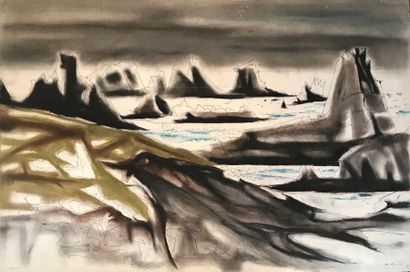 André Bizette-Lindet (1906-1998)
Paysage...