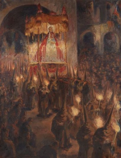Charles Ernest Smets (1909-?)
La procession...