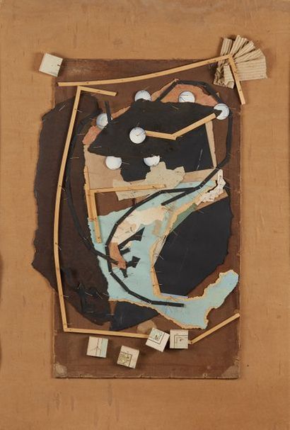 Alain le YAOUANC (1940)
Composition abstraite...