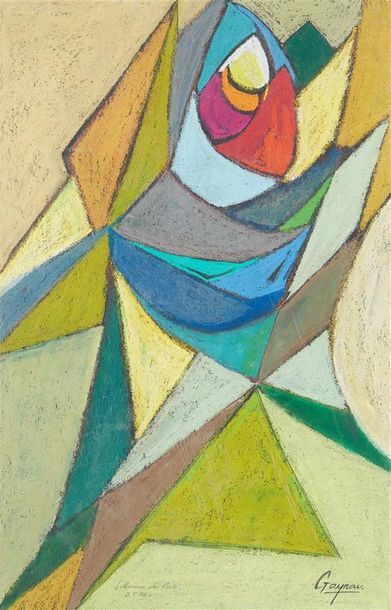 Guy LECLERC-GAYRAU (1942)
Composition Pastel...