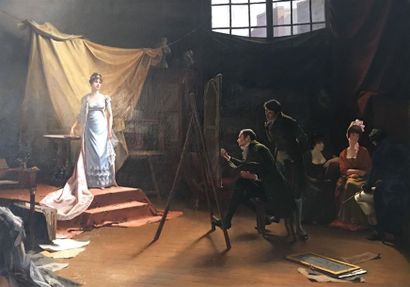 École Française du XIXe siècle
Madame Récamier...