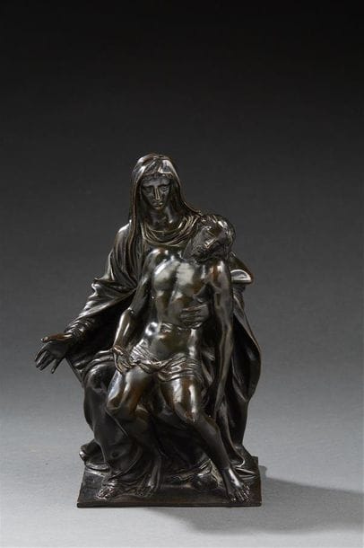 Ecole italienne du XVIIe siècle
Piéta Bronze...