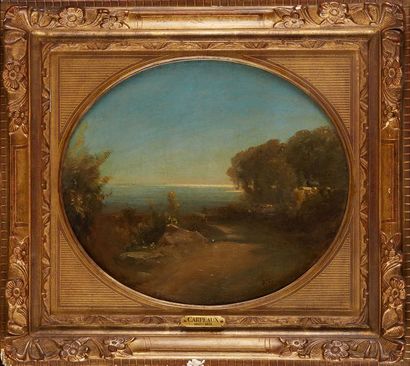 Attribué à Jean-Baptiste CARPEAUX
Paysage...
