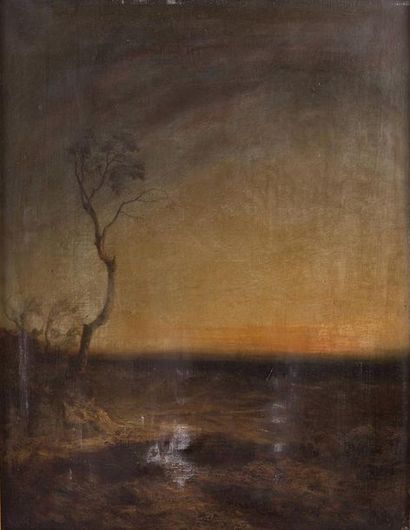 Louis Auguste AVIAT (1836-1876)
Paysage
Huile...
