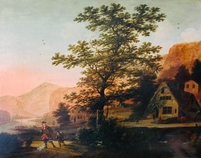 Ecole hollandaise du XVIIe siècle

Paysage...
