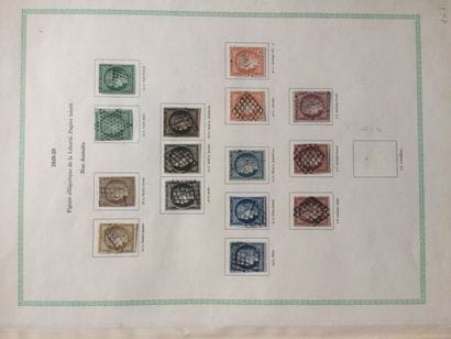 FRANCE - Collection contenue dans un album...
