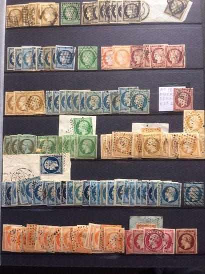 FRANCE - Classeur contenant des timbres-poste...