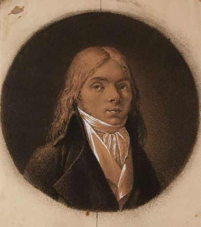 Ecole FRANCAISE vers 1795

Portrait de jeune...