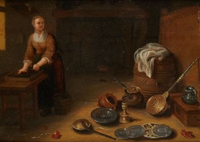 Ecole HOLLANDAISE du XVIIe siècle

Femme...