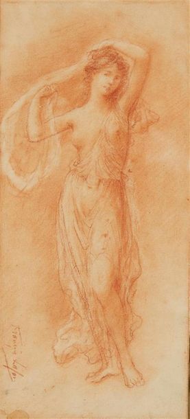 François LAFON (1846 - vers 1920)
Femme au...
