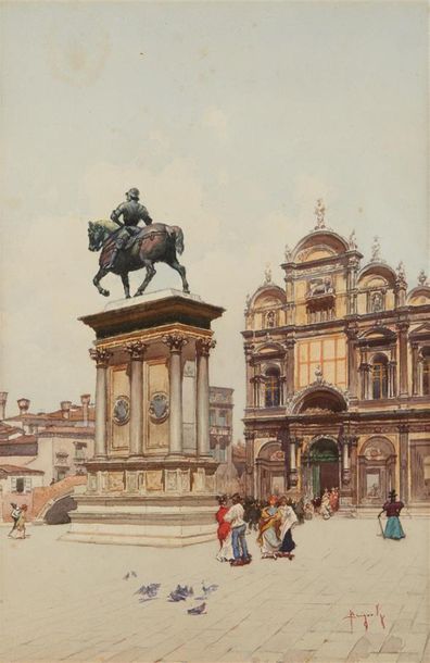 Emanuele BRUGNOLI (1859-1944)
Venise, le...