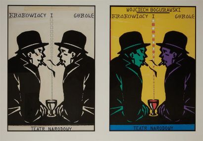 Roman CIESLEWICZ (1930-1996)
Teatr Narodowy
Deux...