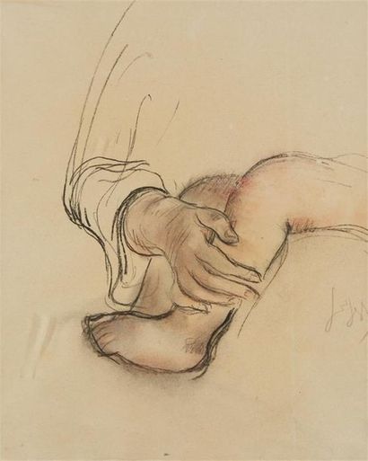 Louis LEGRAND (1863-1951)
Pieds et main,...