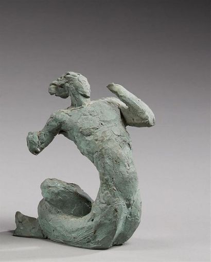 Gilbert PRIVAT (1892-1969)
Triton en terre...