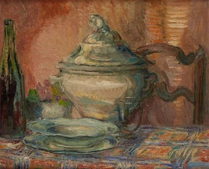 Maurice CHABAS ( 1862-1947)
Nature morte...